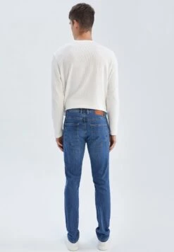 DeFacto Pedro - Vaqueros Slim Fit - Blue -Blends Moda Tienda 000e115fc2f74dd3950247b3aec3d095