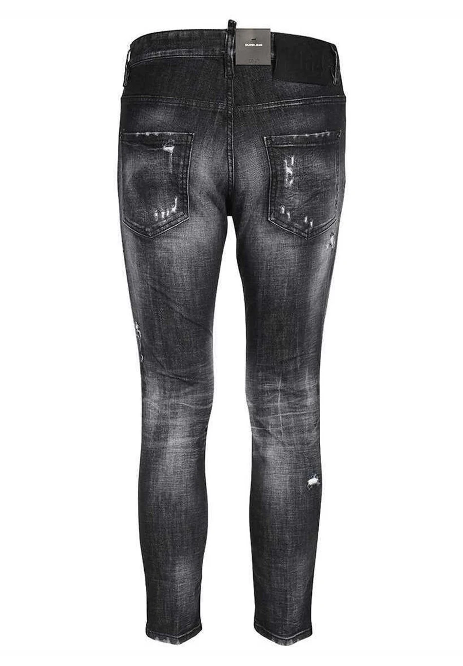 Dsquared2 Skater- Vaqueros Slim Fit - Grau 2 Dsquared2 Skater- Vaqueros Slim Fit - Grau - Imagen 2