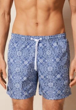 Intimissimi Maiolica - Bañador - J Majolica Print White Blue