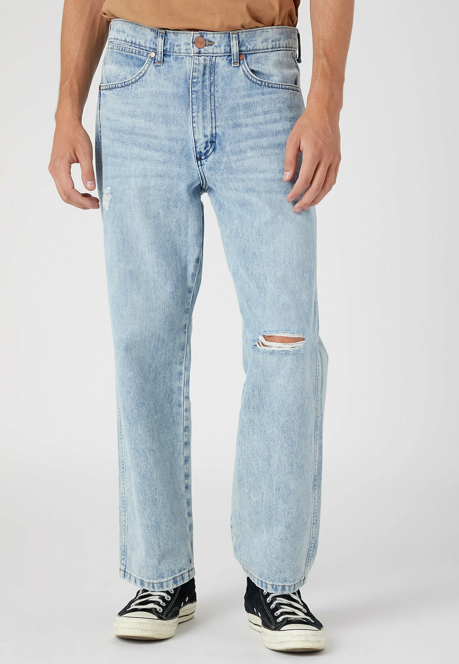 Wrangler Redding - Vaqueros Boyfriend - Ripped Light Wash 1 Wrangler Redding - Vaqueros Boyfriend - Ripped Light Wash