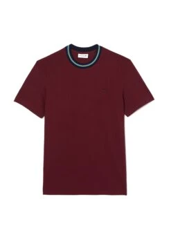 Lacoste Homme - Camiseta Básica - Bordeaux
