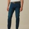 Next Belted - Vaqueros Slim Fit - Blue