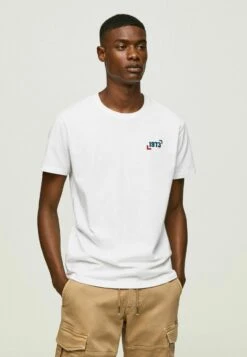 Pepe Jeans Raey - Camiseta Estampada - White