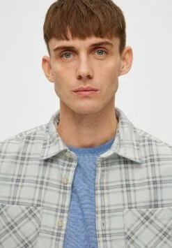 Selected Homme Slhloosefinn Overshirt - Camisa - Egret -Blends Moda Tienda 0c0d6a0b1ef64be59c606e9207f0ad9b