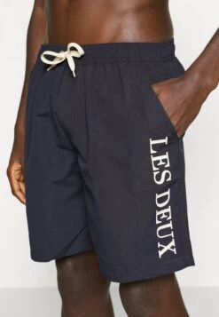 Les Deux Logo Swim - Bañador - Dark Navy/Ivory -Blends Moda Tienda 0de8e17d6e804e6899023a3585f7cf29