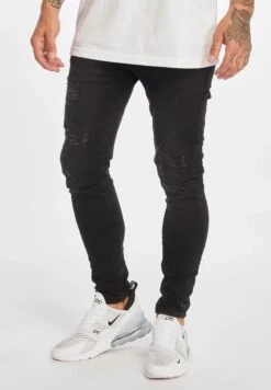 DEF Rio - Vaqueros Slim Fit - Black