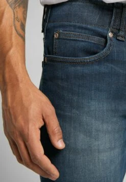 Lee Vaqueros Rectos - Blau Denim -Blends Moda Tienda 0eeca5be588b49609327fe7266ee5afc