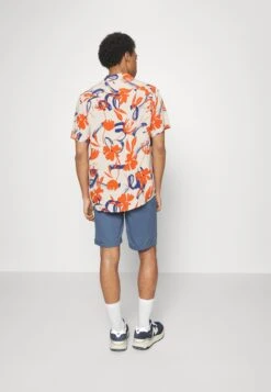 Pier One Linen Blend Drawcord Shorts- Shorts - Blue -Blends Moda Tienda 0fefc1229bd140f59c628594c0f5cb16