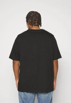 Calvin Klein Double Flock Logo - Camiseta Estampada - Black -Blends Moda Tienda 1005a905272d4f1aac52602caf1f9785