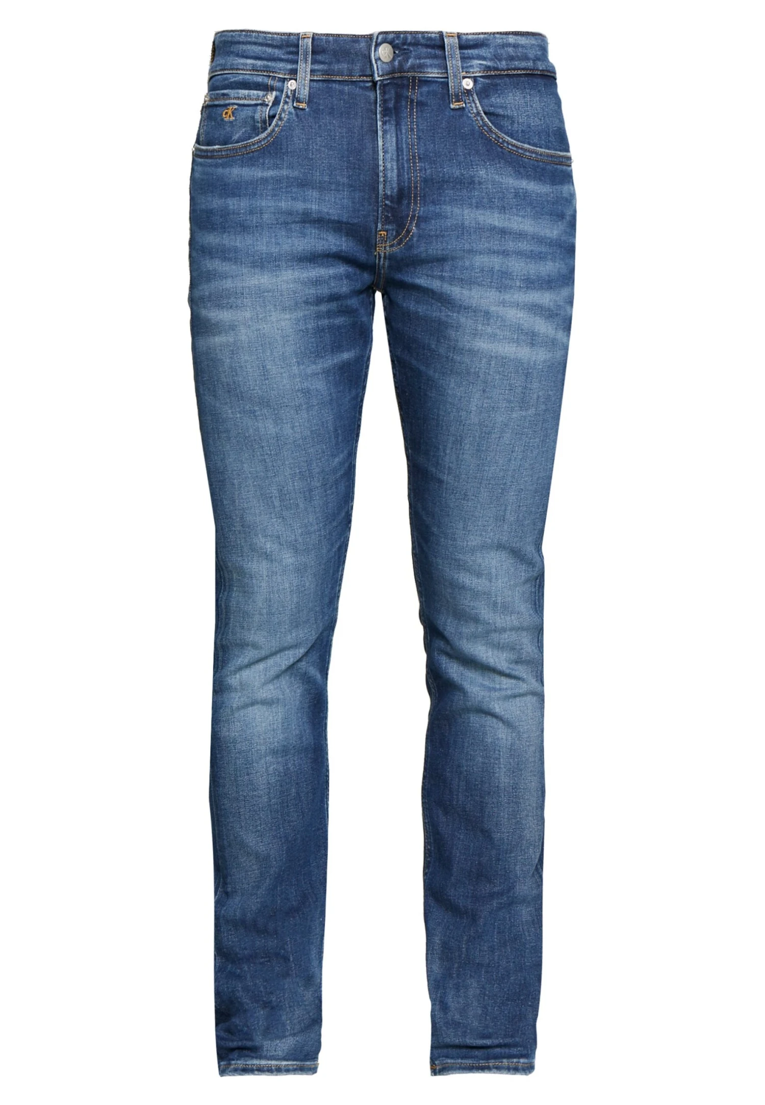 Calvin Klein Jeans Slim - Vaqueros Slim Fit - Mid Blue 5 Calvin Klein Jeans Slim - Vaqueros Slim Fit - Mid Blue - Imagen 5
