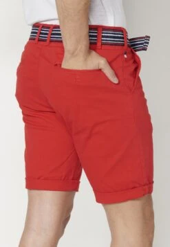 Koroshi Shorts - Rojo Red -Blends Moda Tienda 157dad0c828b4ab2a8b32c110a62bd18