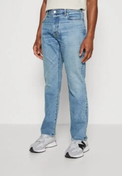 Abercrombie & Fitch Athletic - Vaqueros Rectos - Medium Clean Wash