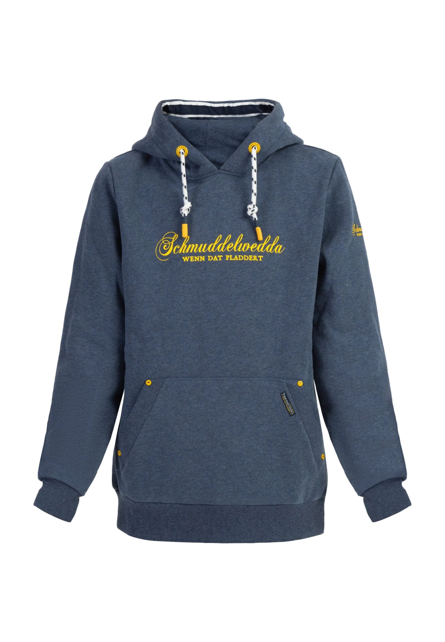 Schmuddelwedda Jersey Con Capucha - Marine Melange 1 Schmuddelwedda Jersey Con Capucha - Marine Melange