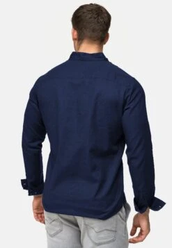 Indicode Jeans Langarm Kepner - Camisa - Navy 7 Indicode Jeans Langarm Kepner - Camisa - Navy -Blends Moda Tienda 1953d6f4db2d42b4b0ec308193162a6b