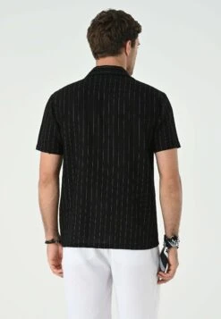 Short Sleeve- Camisa - Black -Blends Moda Tienda 199c17d5eeb6449596ba260edaf3fdc8