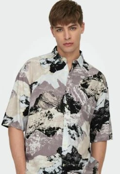 Only & Sons Kurzarm - Camisa - Ancient Water -Blends Moda Tienda 19b7210ad63d40a3bcd52b68cbb65495