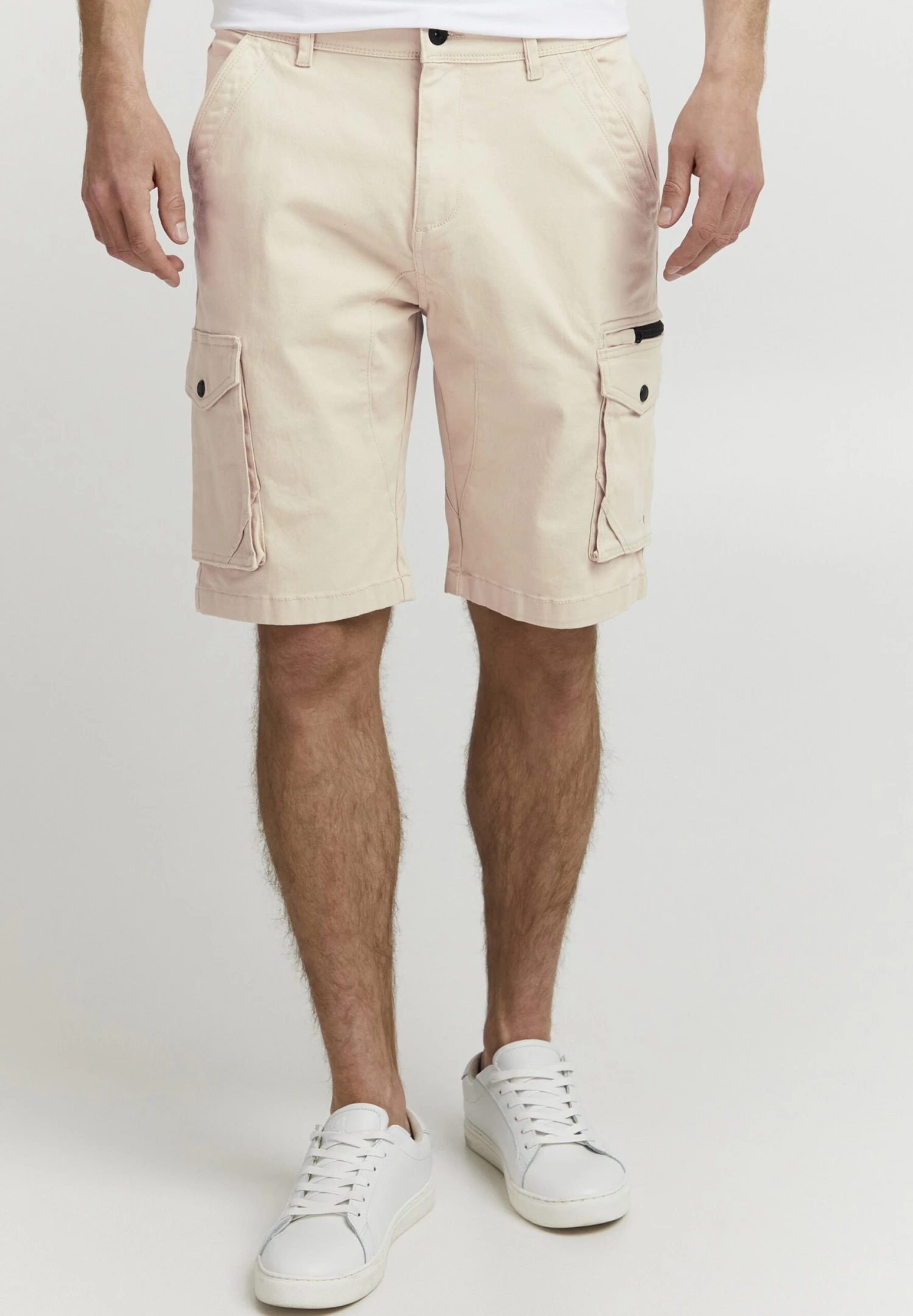 Indicode Jeans Ronjo - Shorts - Fog 1 Indicode Jeans Ronjo - Shorts - Fog