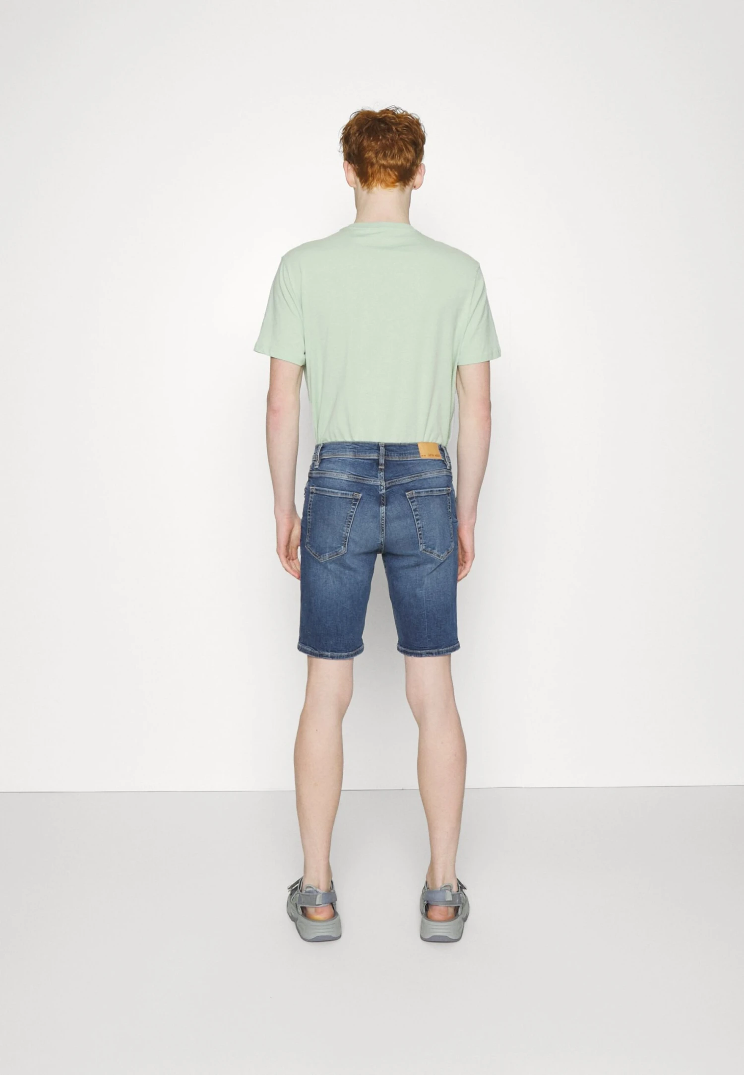 Antony Morato Shorts Dave Skinny Fit In Stretch Denim - Shorts Vaqueros - Blu Denim 3 Antony Morato Shorts Dave Skinny Fit In Stretch Denim - Shorts Vaqueros - Blu Denim - Imagen 3