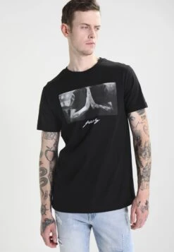 Mister Tee Pray - Camiseta Estampada - Black
