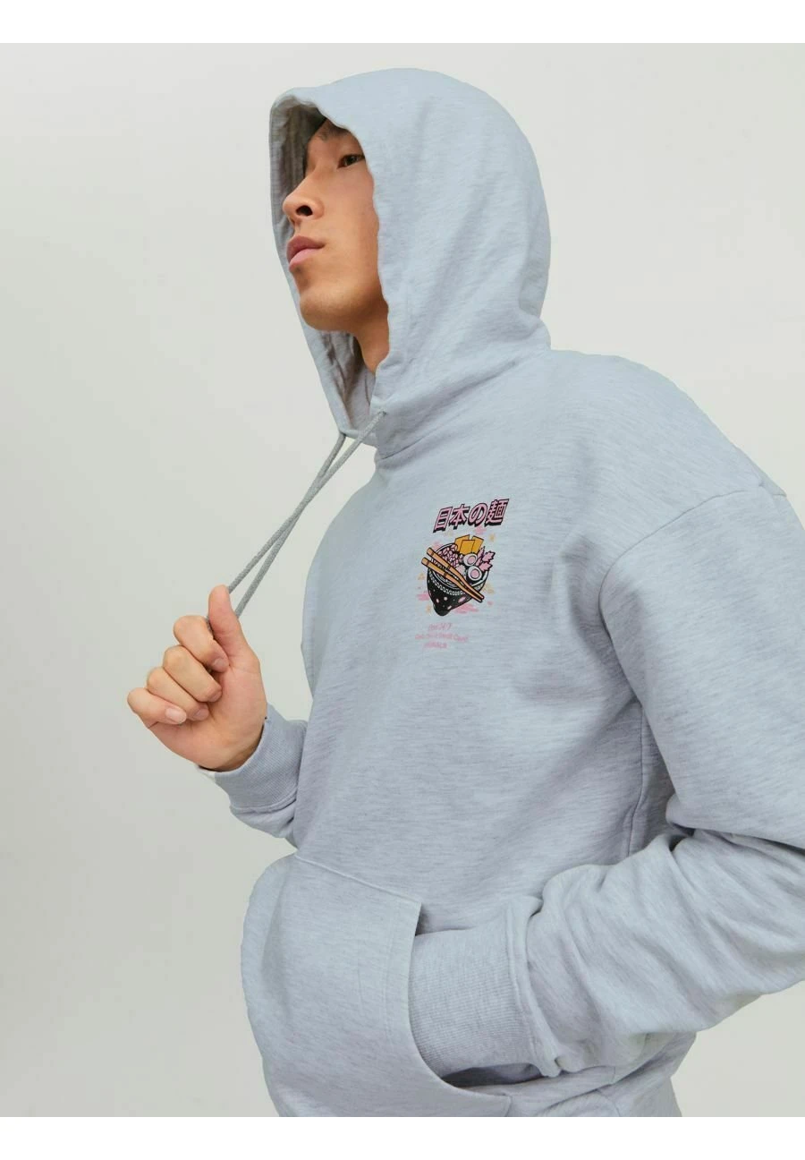 Jack & Jones Jortaco - Jersey Con Capucha - White Melange 6 Jack & Jones Jortaco - Jersey Con Capucha - White Melange - Imagen 6