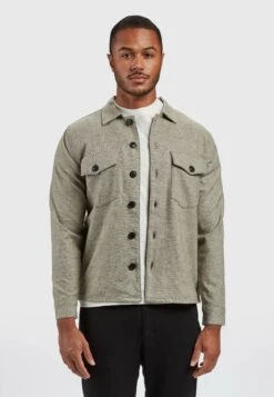 Gabba Clipper Grid- Camisa - Deep Lichen Green