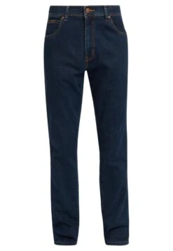 Wrangler Texas- Vaqueros Slim Fit - Dark Blue -Blends Moda Tienda 27072cf642814377864431855bf0d0c6