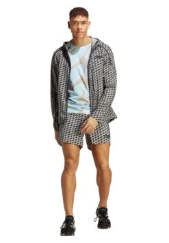 ADIDAS PERFORMANCE Marimekko Run It - Pantalón Corto De Deporte - Lbrown Black Gresix