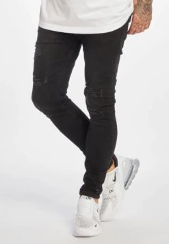 DEF Rio - Vaqueros Slim Fit - Black -Blends Moda Tienda 2a1483e089e2450bb463b981e7f977c2