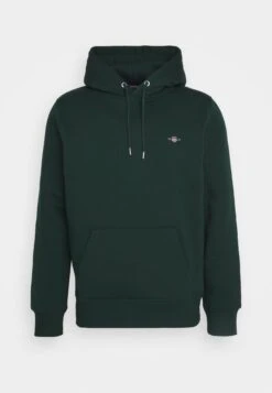 Gant Shield Hoodie - Jersey Con Capucha - Tartan Green -Blends Moda Tienda 2ab3ae3f345d43b5a2d7a344242f264c