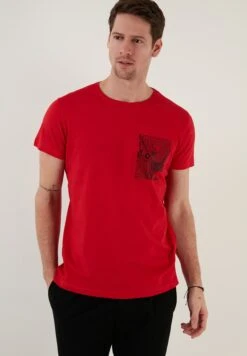 Camiseta Estampada - Red