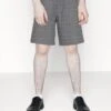 Selected Homme Slhcomfort Connor Check- Shorts - Grey