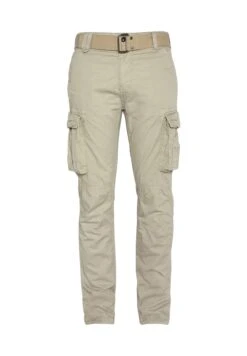 Schott Ranger - Pantalones Cargo - Light Beige