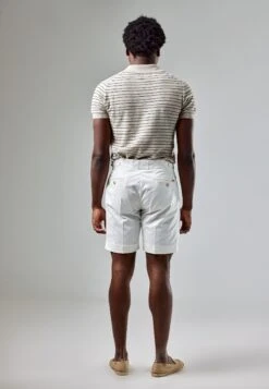 Tiro Alto Cintura Desplazada - Shorts - Blanco -Blends Moda Tienda 2f8149ea4c314370bb797620ed0a97f5