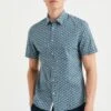 WE FASHION Met Dessin - Camisa - Blue
