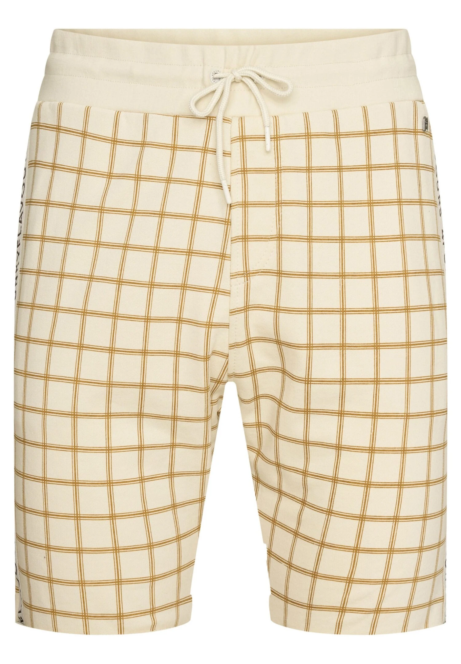Touch Of Class -With Checkered Pattern - Shorts - Offwhite 5 Touch Of Class -With Checkered Pattern - Shorts - Offwhite - Imagen 5