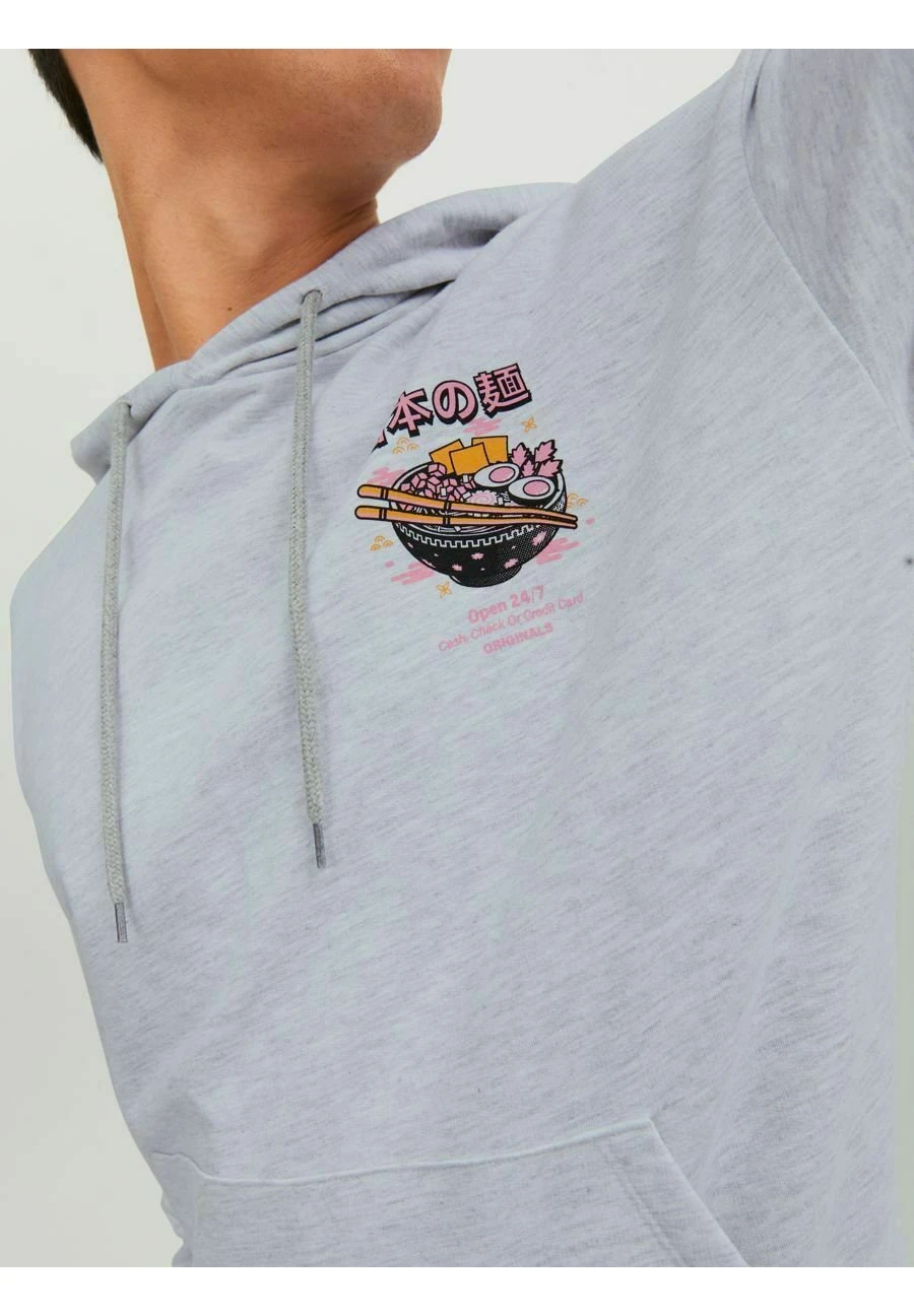 Jack & Jones Jortaco - Jersey Con Capucha - White Melange 4 Jack & Jones Jortaco - Jersey Con Capucha - White Melange - Imagen 4