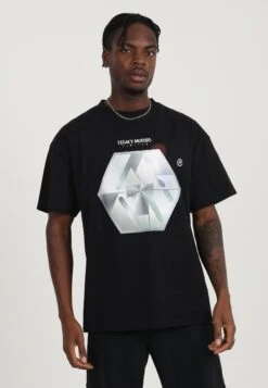 Unisex - Camiseta Estampada - Black