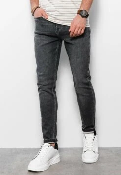 Om-Padp - Vaqueros Slim Fit - Grey