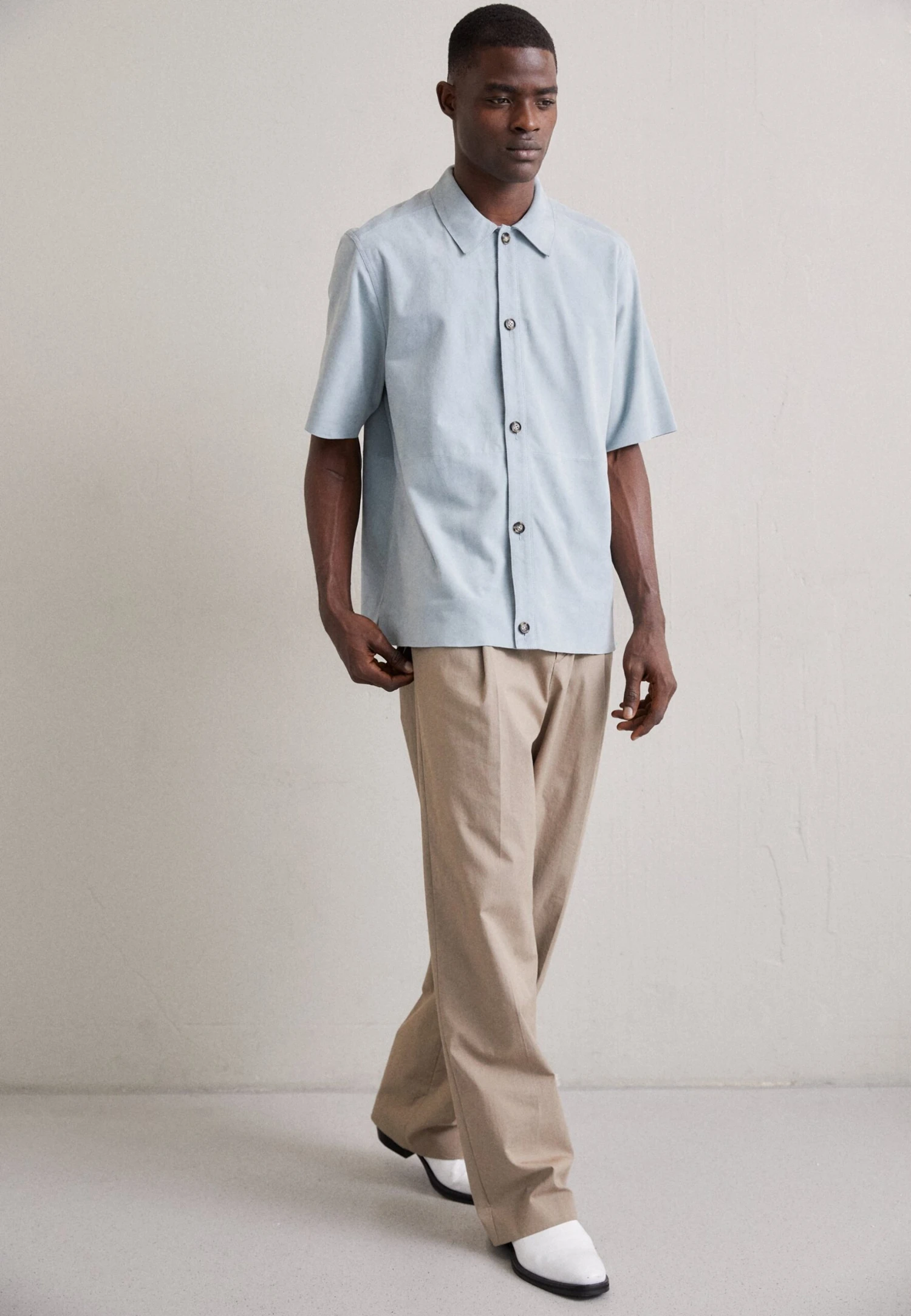 J.Lindeberg Shorty Shirt - Camisa - Dream Blue 2 J.Lindeberg Shorty Shirt - Camisa - Dream Blue - Imagen 2