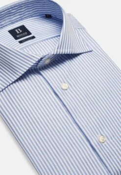 Ultimate Non Iron Striped Twill Regula - Camisa - Light Blu -Blends Moda Tienda 3bd237e333b24f8d99c68503c0a3ebe7
