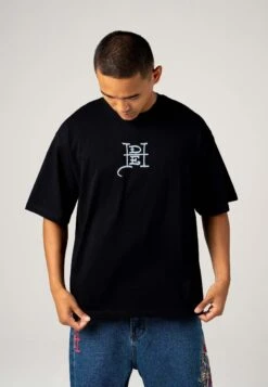 Ed Hardy Flaming-Devil Oversize - Camiseta Estampada - Black -Blends Moda Tienda 3d5c2d37fc7945898c5da82d4eac0ca0