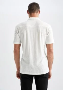 DeFacto Regular Fit - Camisa - Ecru -Blends Moda Tienda 412c51c8063e489abb027c860e8cadf6