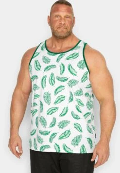 Leaf Print - Top - Green