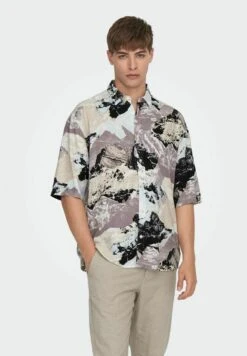 Only & Sons Kurzarm - Camisa - Ancient Water