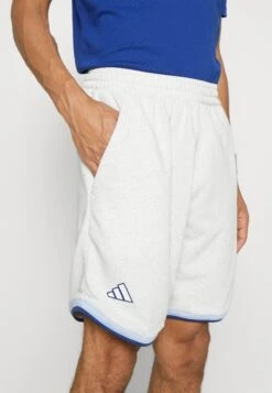 ADIDAS PERFORMANCE Premium - Pantalón Corto De Deporte - White Melange -Blends Moda Tienda 4d06d9b25671493aa6a43f77ba347406