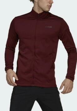 ADIDAS PERFORMANCE Mt Full - Sudadera Con Cremallera - Burgundy -Blends Moda Tienda 4d58960cc0564c1789b57801fca6ce0f
