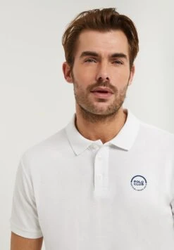 POLO CLUB Regular Fit - Polo - White -Blends Moda Tienda 4da3bb6b02a4439990d5f91a577d69c1