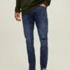 Jack & Jones Jjiglenn Jjoriginal Agi- Vaqueros Slim Fit - Blue Denim