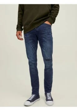 Jack & Jones Jjiglenn Jjoriginal Agi- Vaqueros Slim Fit - Blue Denim