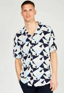 Kronstadt Cuba Geometry S S - Camisa - Blue